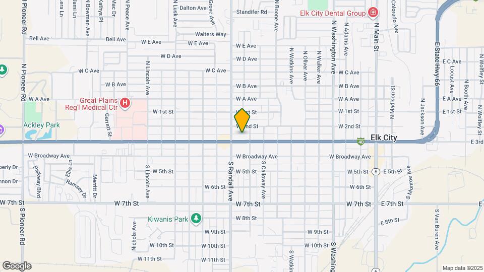 1013 W 3rd St Map and Location Details