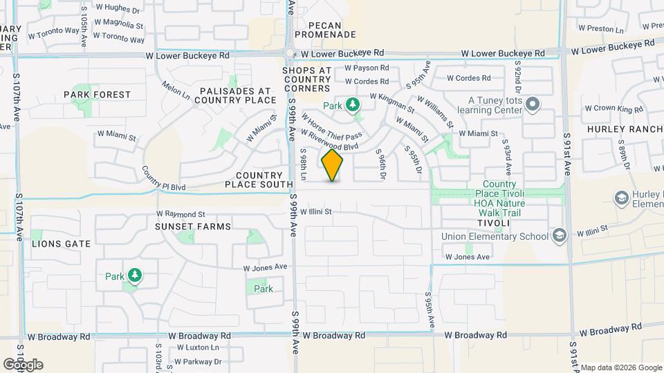 9741 W Heber Rd Mapa y Detalles de la Ubicación