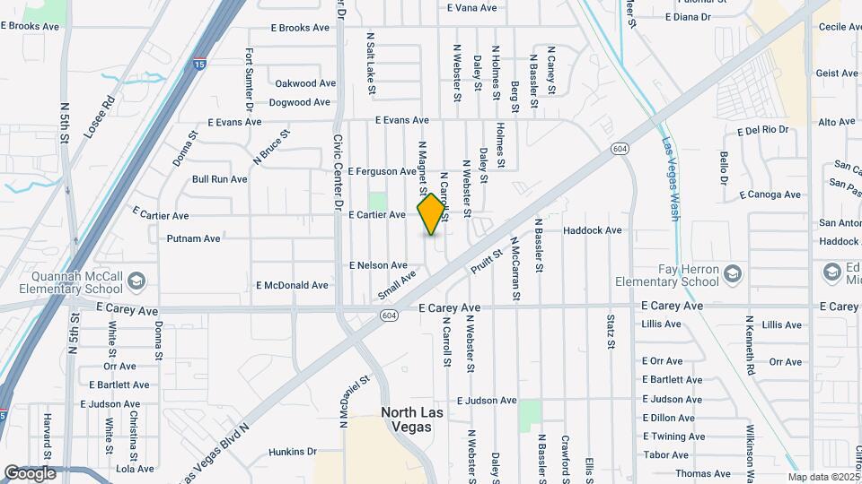 2524 N Magnet St Map and Location Details