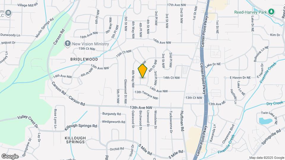 1405 4th Pl NW Map and Location Details