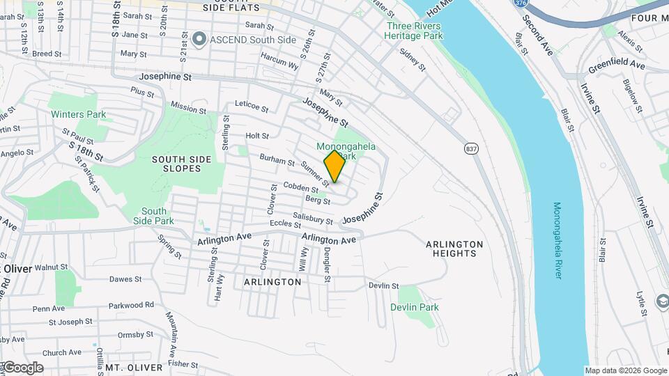 2829 Sumner St Map and Location Details