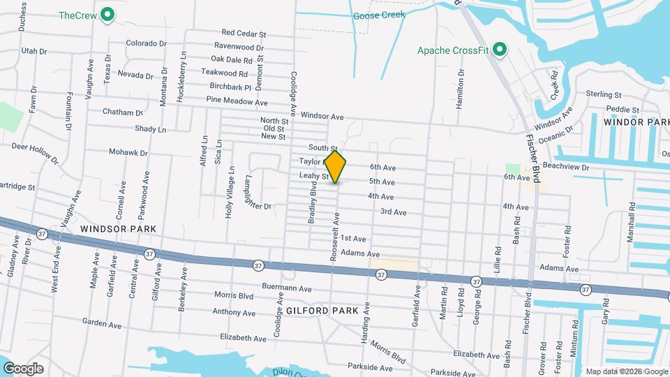 550 Roosevelt Ave Map and Location Details