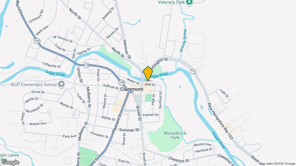 12 Wall St Map and Location Details