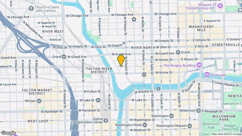 353 W Hubbard St, Unit 1003 Mapa y Detalles de la Ubicación