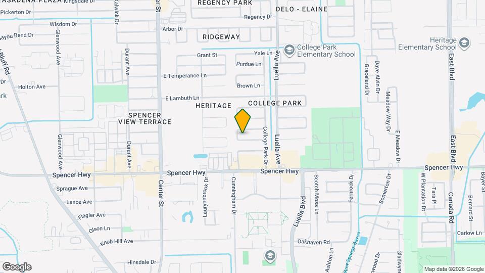 722 Princeton Ln Map and Location Details