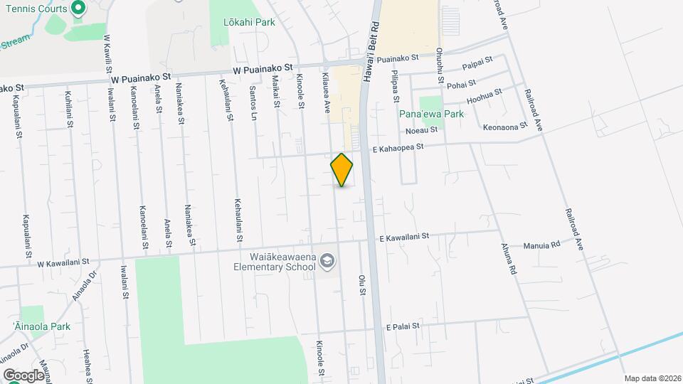 2271 Kilauea Ave Map and Location Details