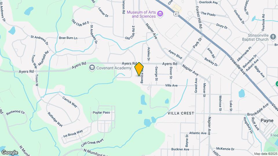3920 Bernice Ave Map and Location Details