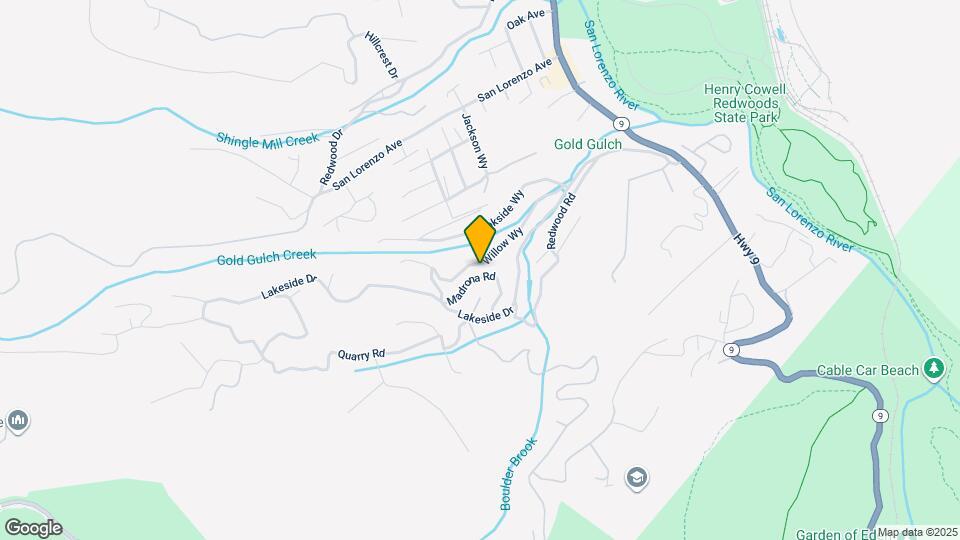 729 Willow Wy Map and Location Details