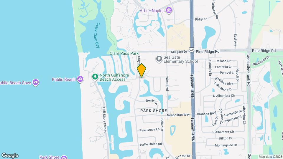 4916 Crayton Rd Map and Location Details