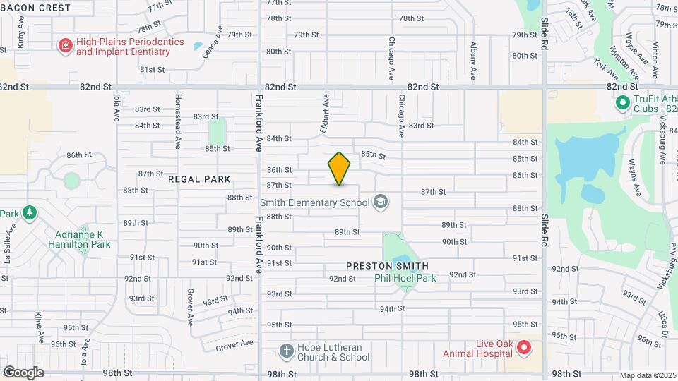 5611 87th St Map and Location Details