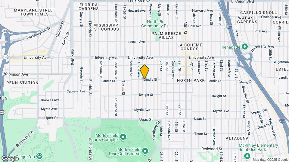 3694 Arnold Ave Map and Location Details