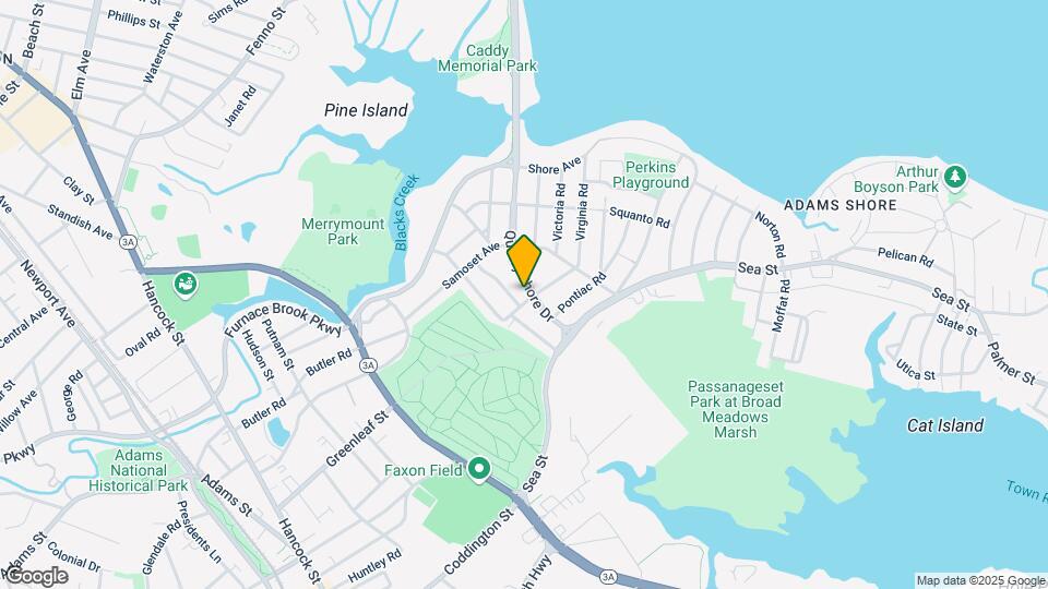 1411 Quincy Shore Dr Map and Location Details