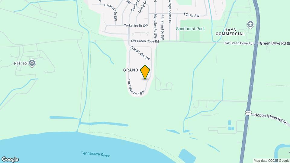 15127 Lakeside Trail SW Map and Location Details