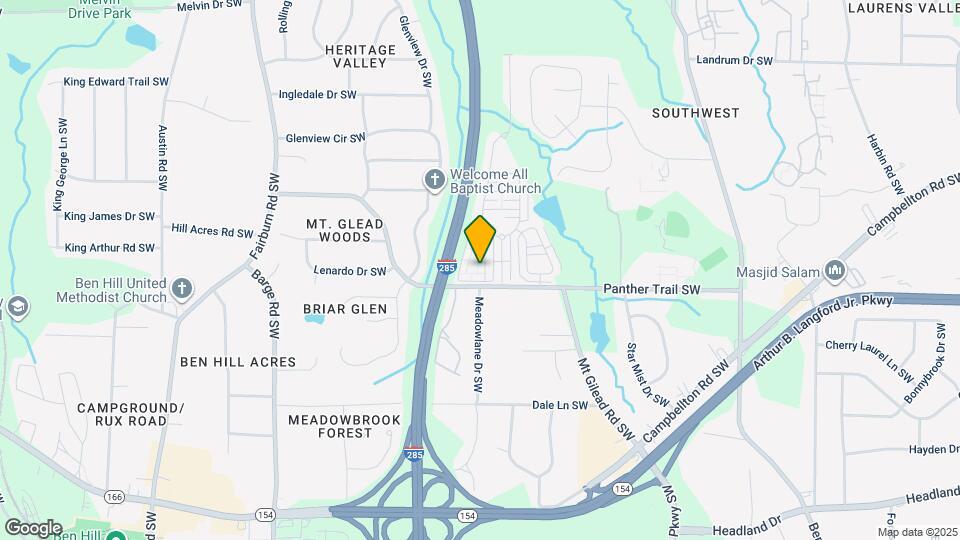 3449 Parc Dr SW Map and Location Details