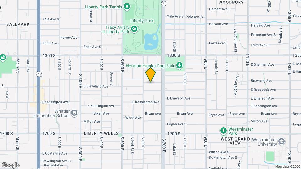 628 Browning Ave Map and Location Details