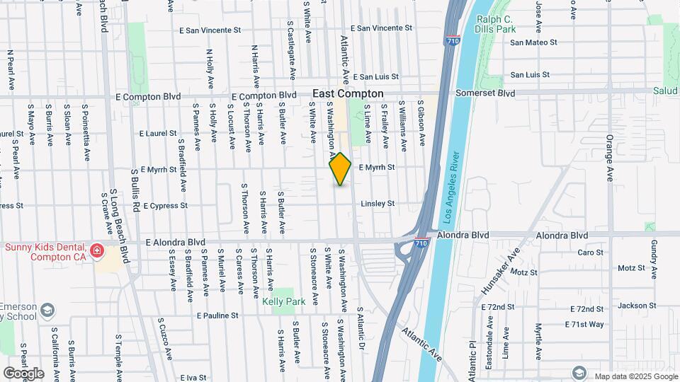 15608 S Washington Ave Mapa y Detalles de la Ubicación