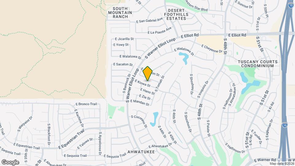 4250 E Kiowa St Mapa y Detalles de la Ubicación