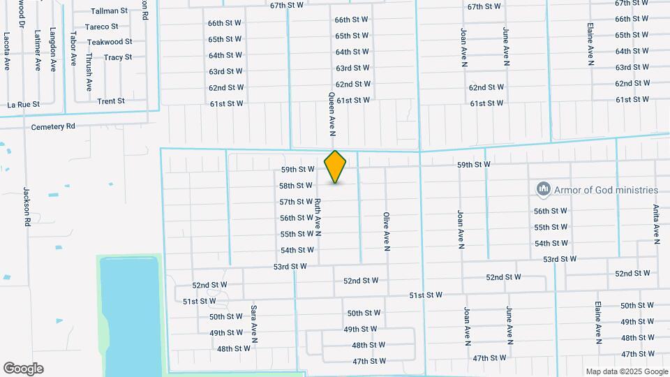3225 58th St W Map and Location Details