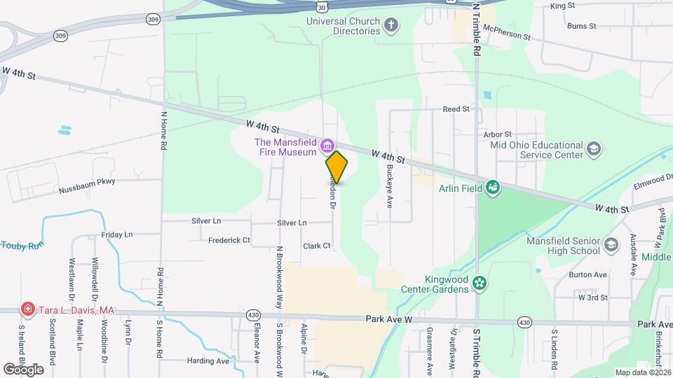 232-236-236 Wimbledon Dr Map and Location Details