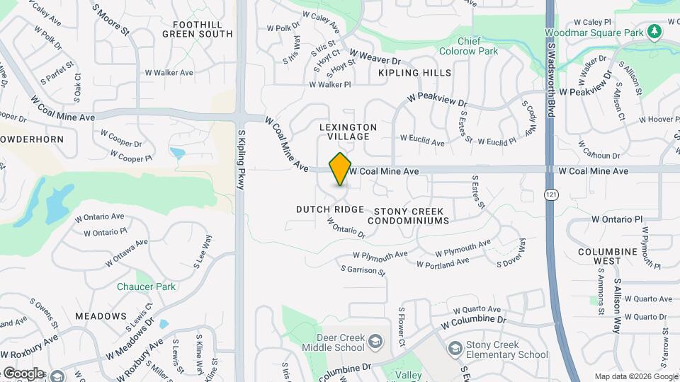 6740 S Independence St Map and Location Details