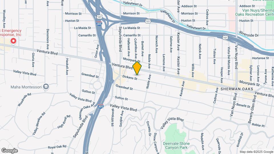 15153 Dickens St Map and Location Details