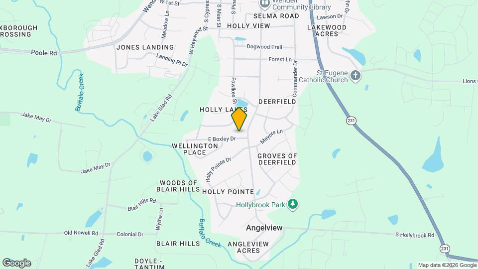 83 E Boxley Dr Mapa y Detalles de la Ubicación