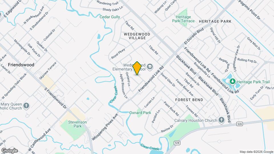 16450 Hibiscus Ln Map and Location Details