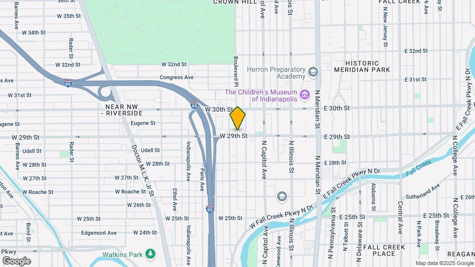 316 W 29th St Map and Location Details