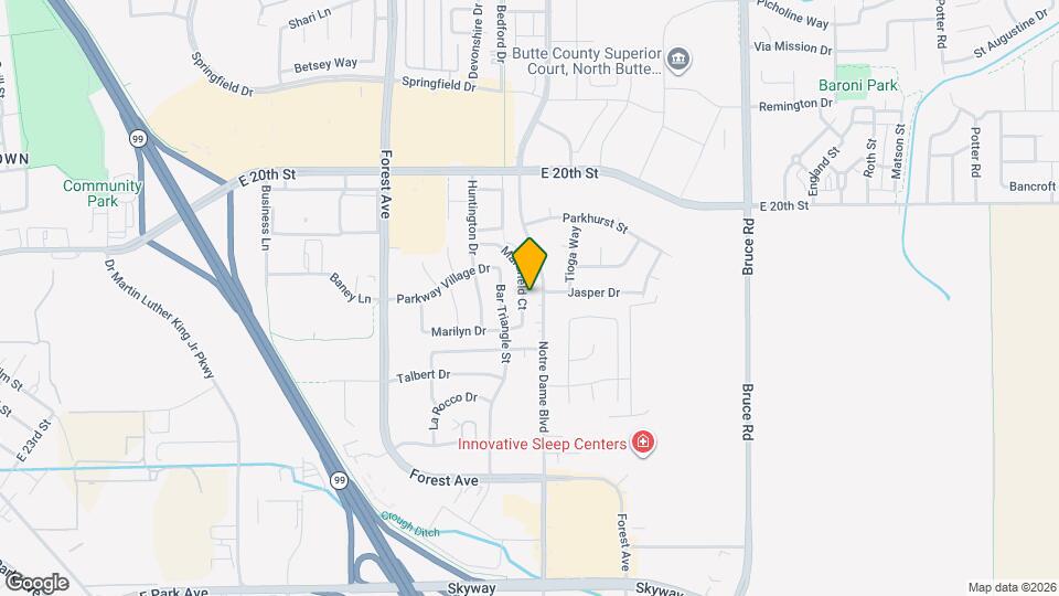 2200 Notre Dame Map and Location Details