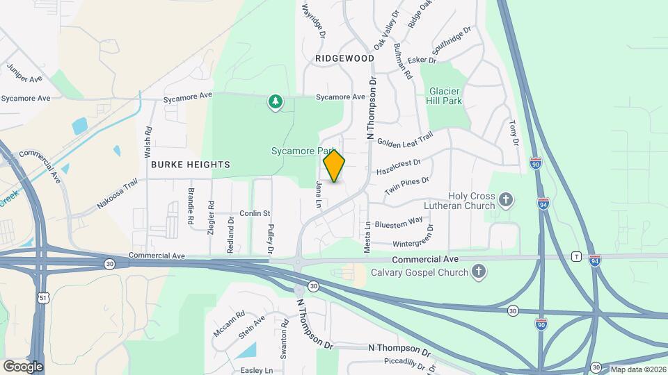 4809 Kim Ln, Unit 6 Map and Location Details