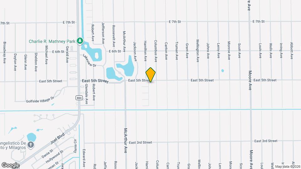 426 Hamilton Ave Map and Location Details