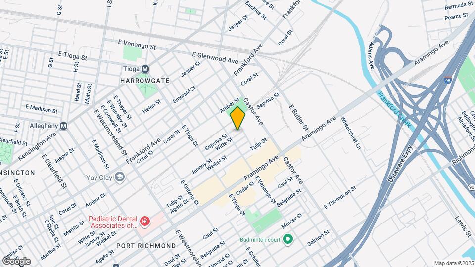 3614 Witte St Map and Location Details