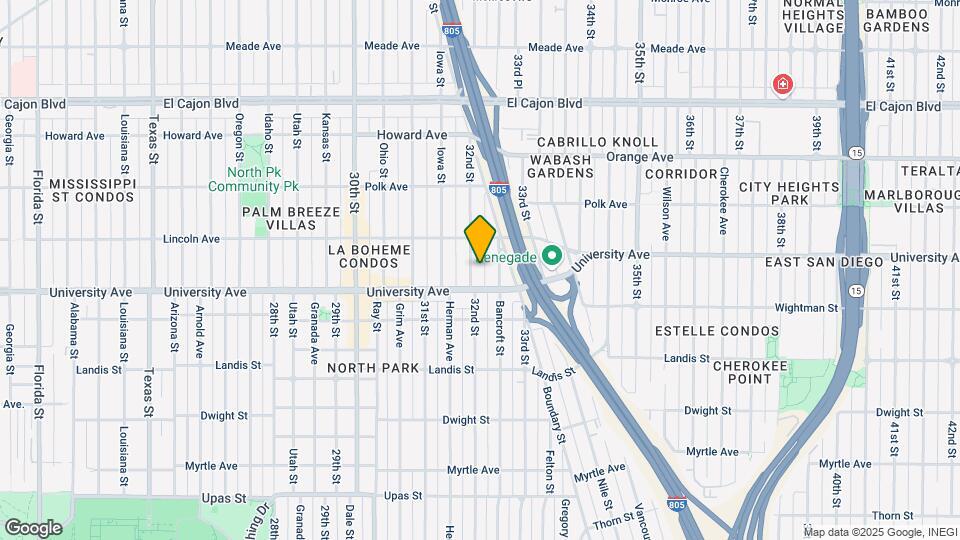 3935 32nd St Map and Location Details