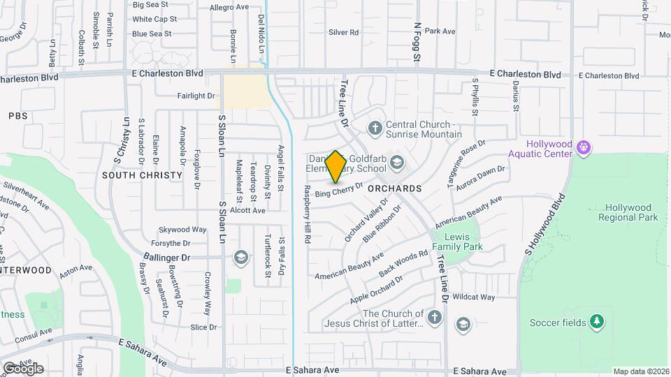 6088 Bing Cherry Dr Mapa y Detalles de la Ubicación
