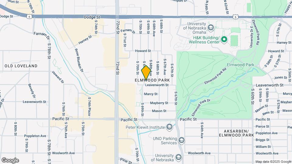 761 S 69th St Map and Location Details