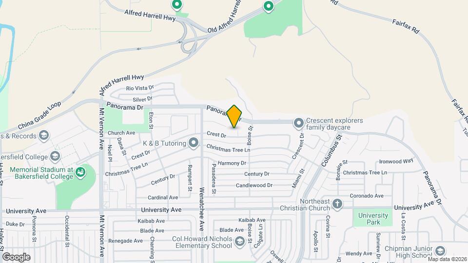 4104 Los Osos St Map and Location Details