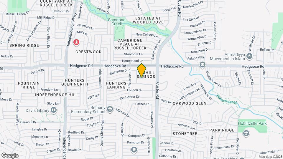 2288 Fletcher Trail Map and Location Details