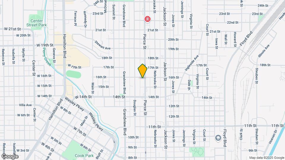 1517 Pierce St Map and Location Details