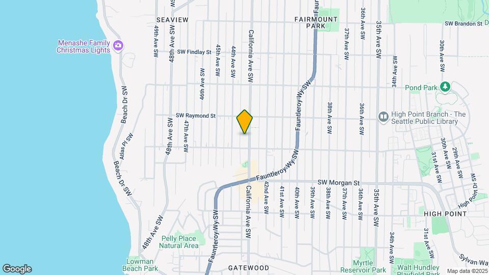 6041 California Ave SW Map and Location Details