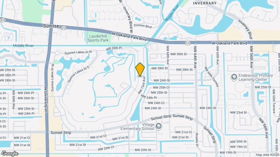 2650 E Aragon Blvd Map and Location Details