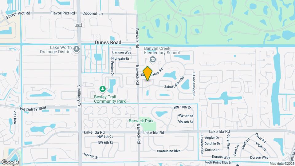 4275 Myrtle Way Map and Location Details