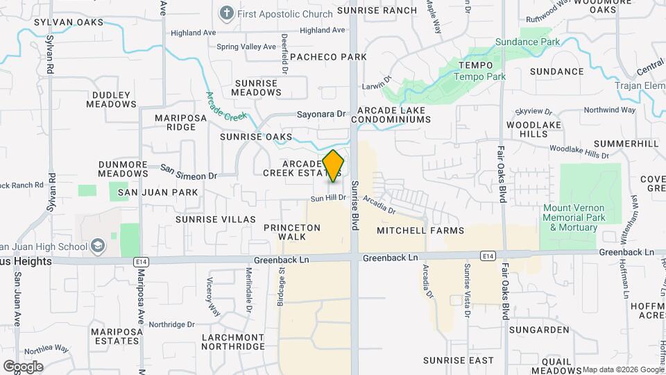6336 Bonham Cir Map and Location Details