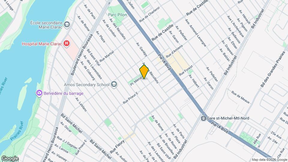 10641 De Paris Av Map and Location Details