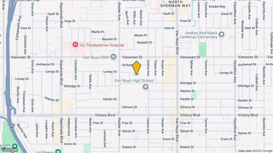 14758 Lemay St Map and Location Details