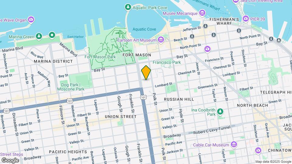 1247 Chestnut St Map and Location Details