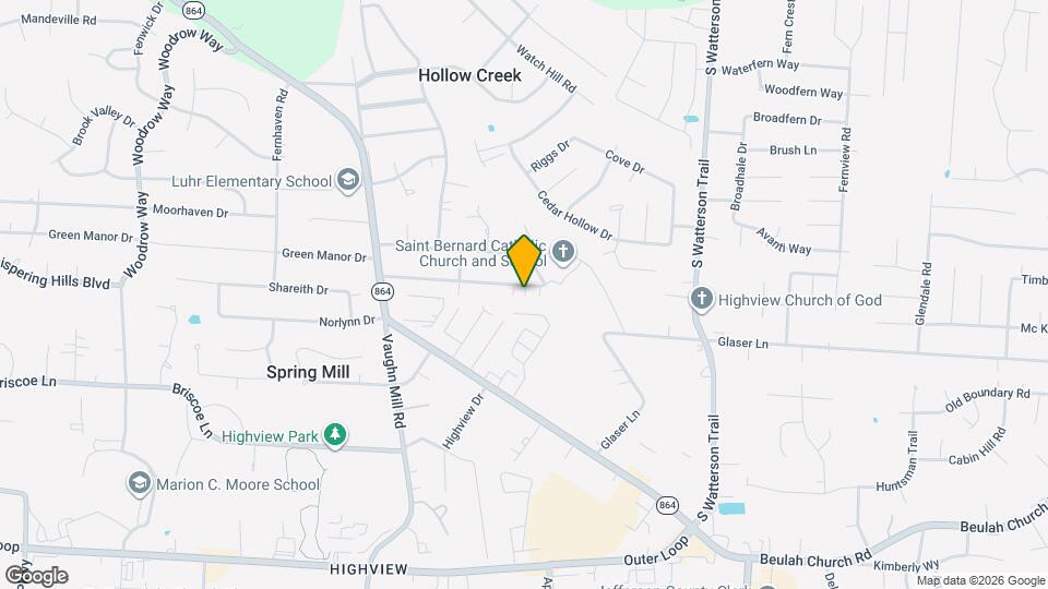 7408 Lorenzo Ln Map and Location Details