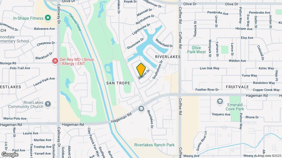 8617 Beaver Dr Map and Location Details