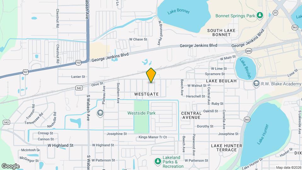 504 S Westgate Ave Mapa y Detalles de la Ubicación