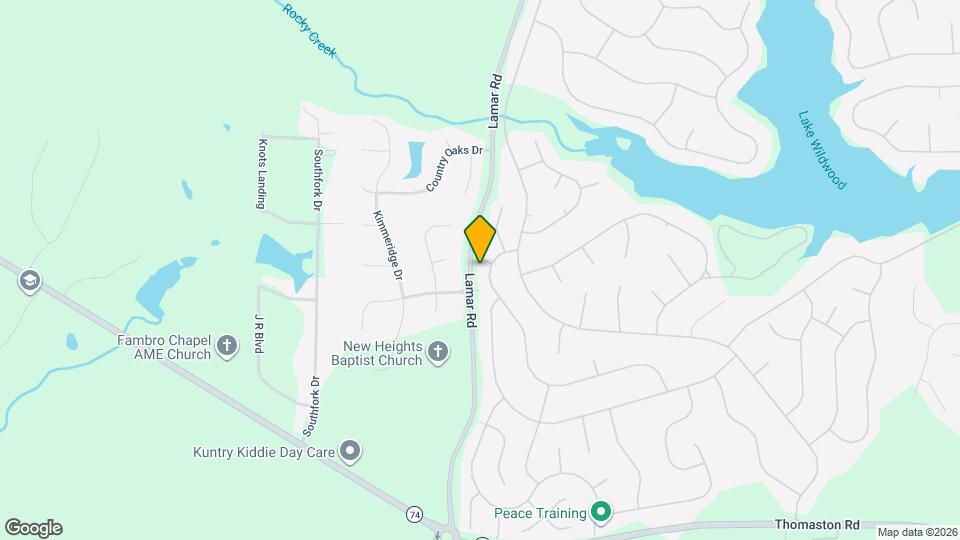 851 Chisholm Trail Map and Location Details