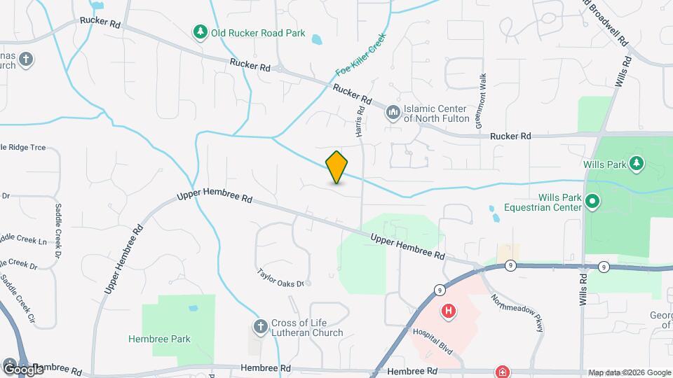 8541 Birch Hollow Dr Map and Location Details